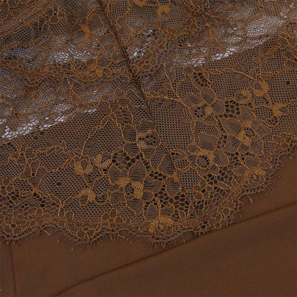 Summer Sexy Lace Panelled Backless Slim Dress