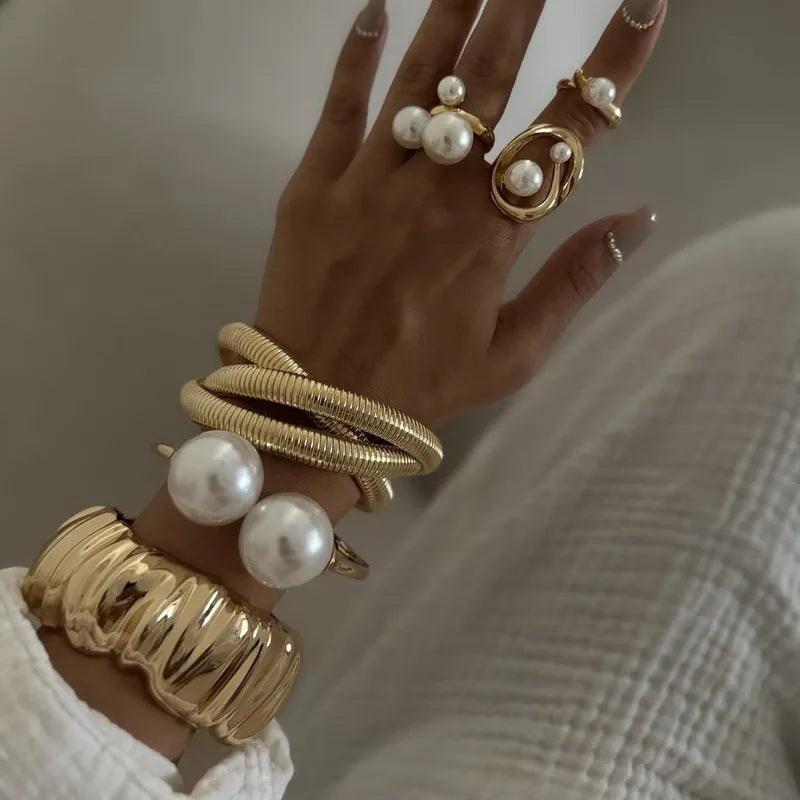 Goddess Pearl Bracelet