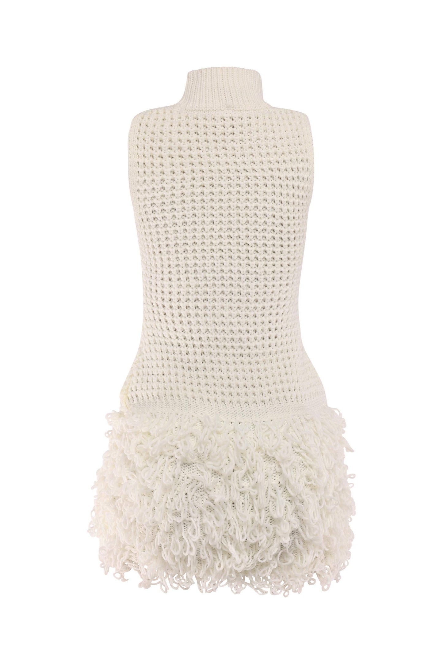 [SELECT]Tassel skirt detailed tank mini dress